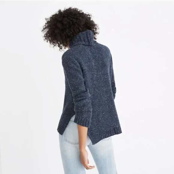 Madewell White Turtleneck Knit Sweater- Size XS - Picture 5 of 9